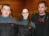 Nathan Head with two starfleet officers at Wigan ComicCon - Winter 2016